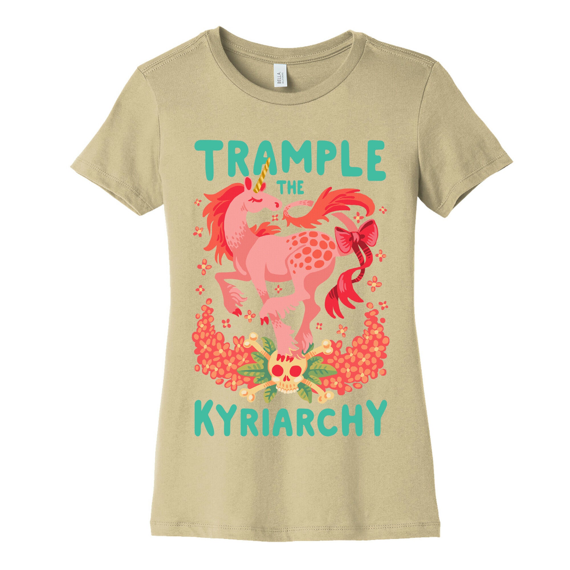 Trample the Kyriarchy Women's Cotton Tee